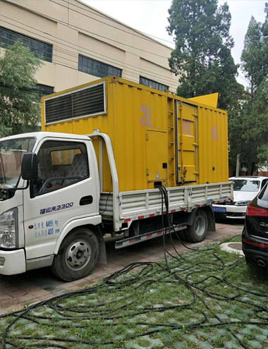 玄武发电车出租-柴油发电机组排烟系统设计要求及其考虑因素